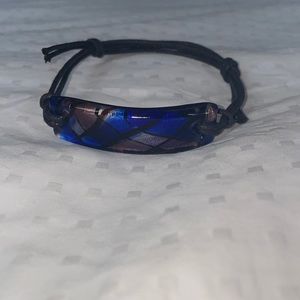 Glass Pendent Bracelet
